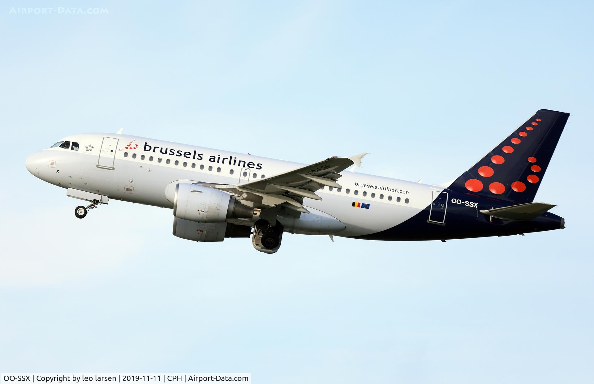 OO-SSX, 2004 Airbus A319-111 C/N 2260, Copenhagen 11.11.2019
