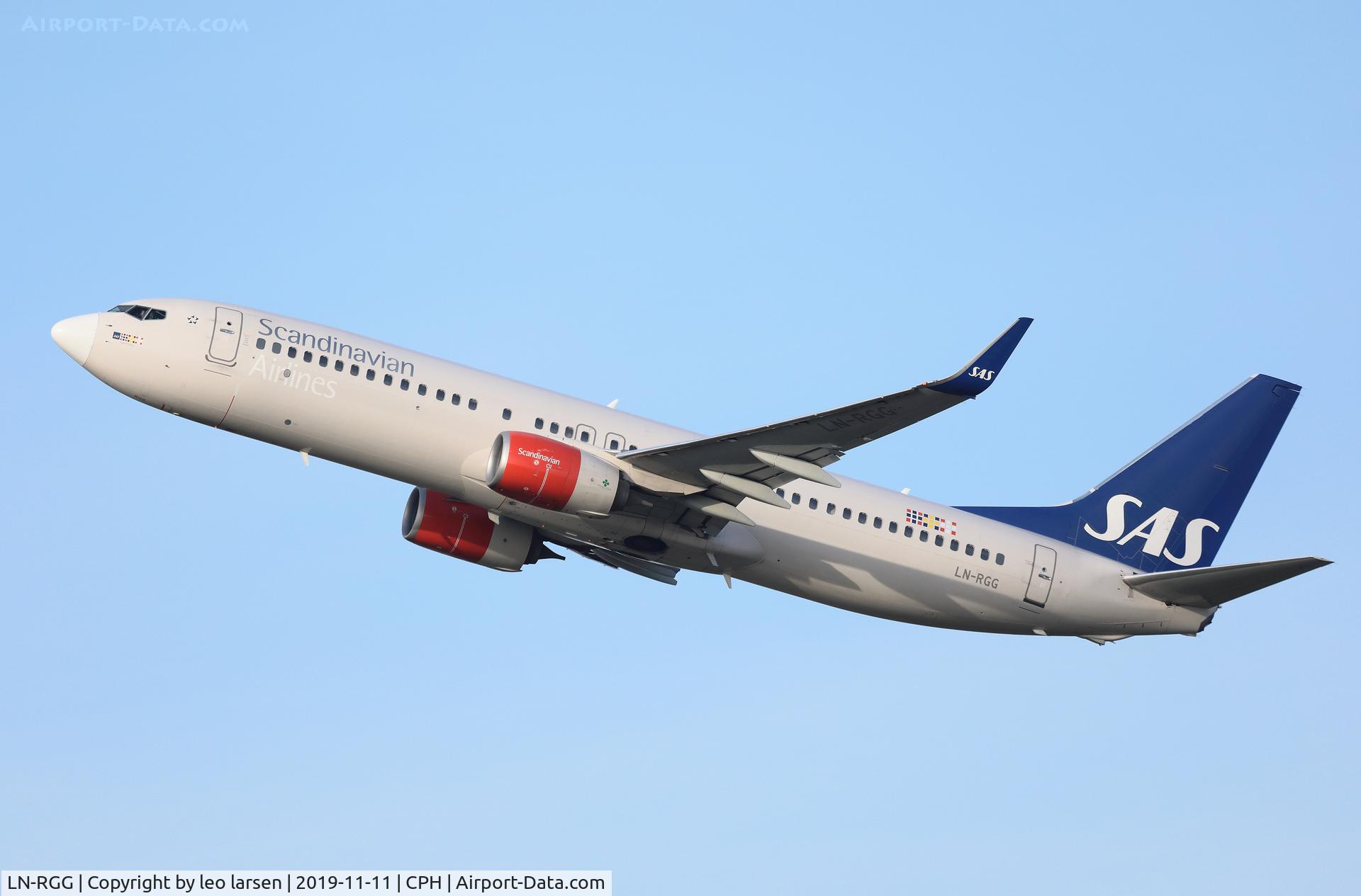 LN-RGG, 2013 Boeing 737-86N C/N 38039, Copenhagen 11.11.2019