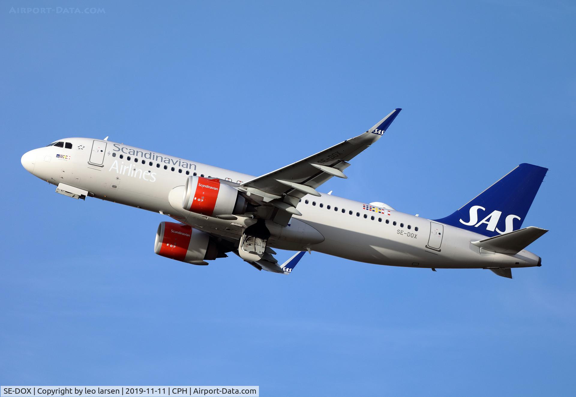 SE-DOX, 2017 Airbus A320-251N C/N 7489, Copenhagen 11.11.2019