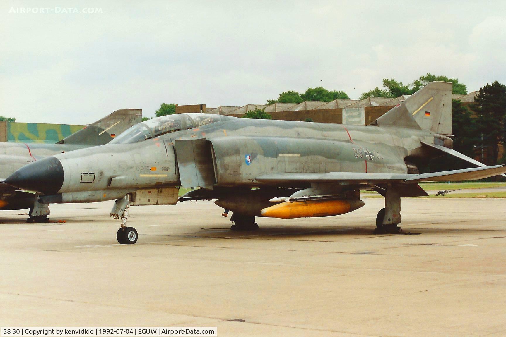 38 30, 1972 McDonnell Douglas F-4F Phantom II C/N 4695, At the Phantom Phinale photocall.