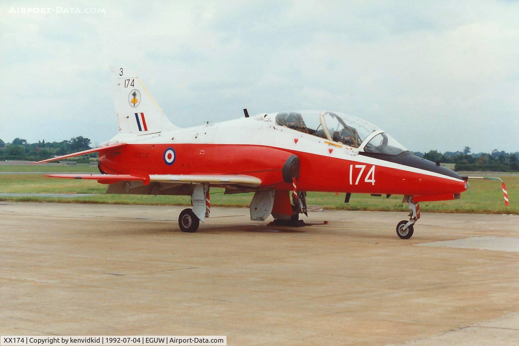 XX174, 1977 Hawker Siddeley Hawk T.1 C/N 021/312021, At the Phantom Phinale photocall.