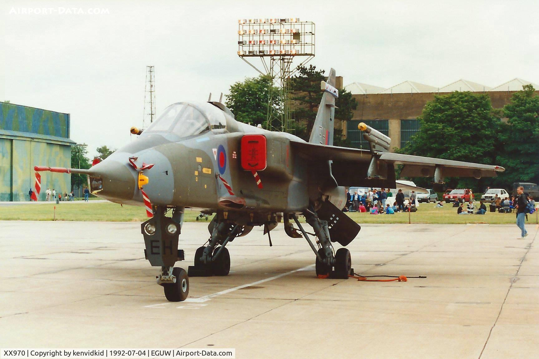 XX970, 1975 Sepecat Jaguar GR.1A C/N S.92, At the Phantom Phinale photocall.