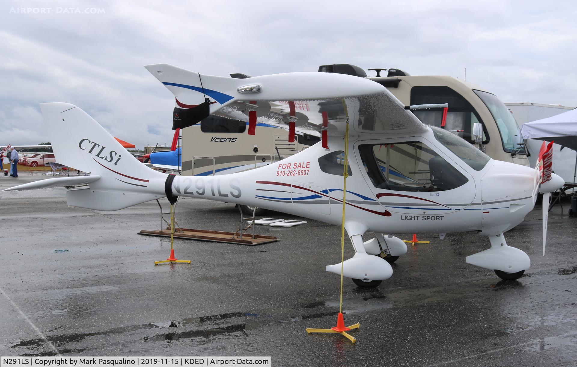 N291LS, 2019 Flight Design CTLS C/N F-18-10-50, Flight Design CTLS
