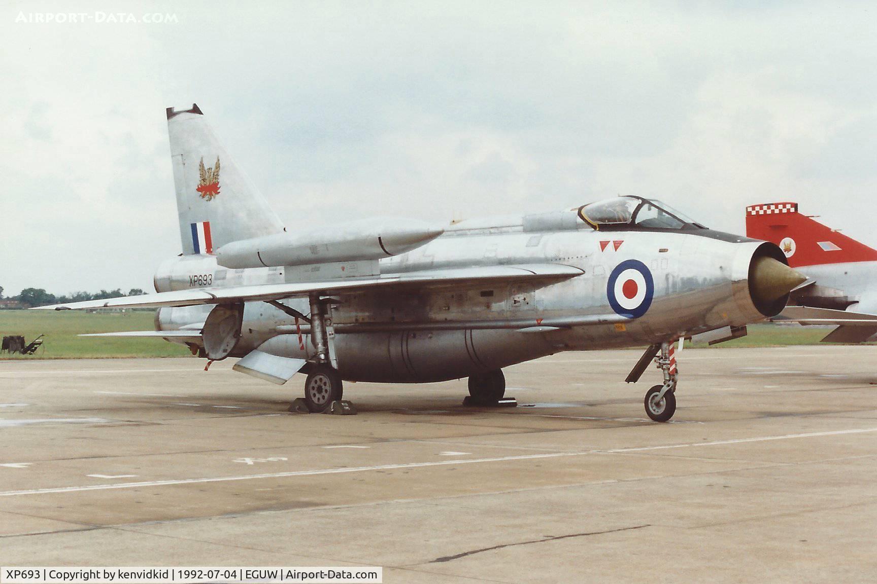XP693, 1962 English Electric Lightning F.6 C/N 95116, At the Phantom Phinale photocall.
