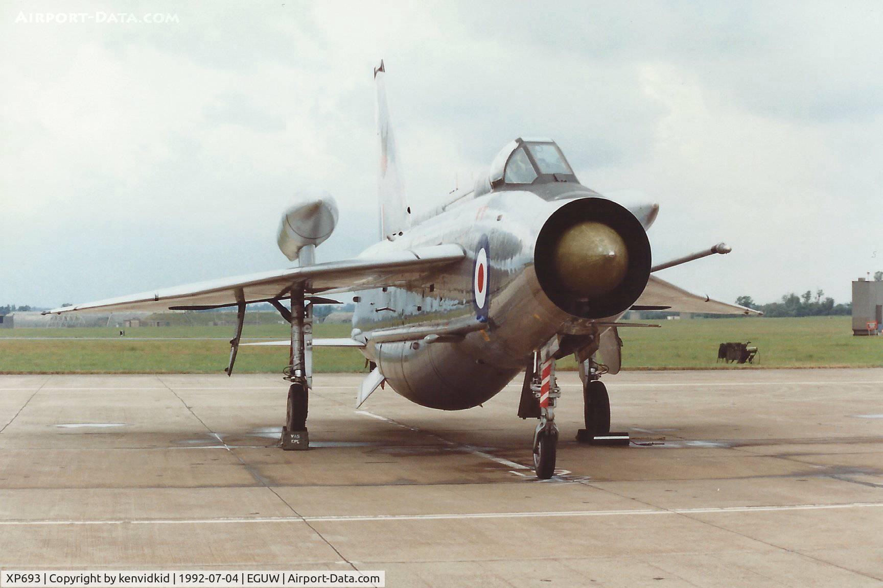 XP693, 1962 English Electric Lightning F.6 C/N 95116, At the Phantom Phinale photocall.