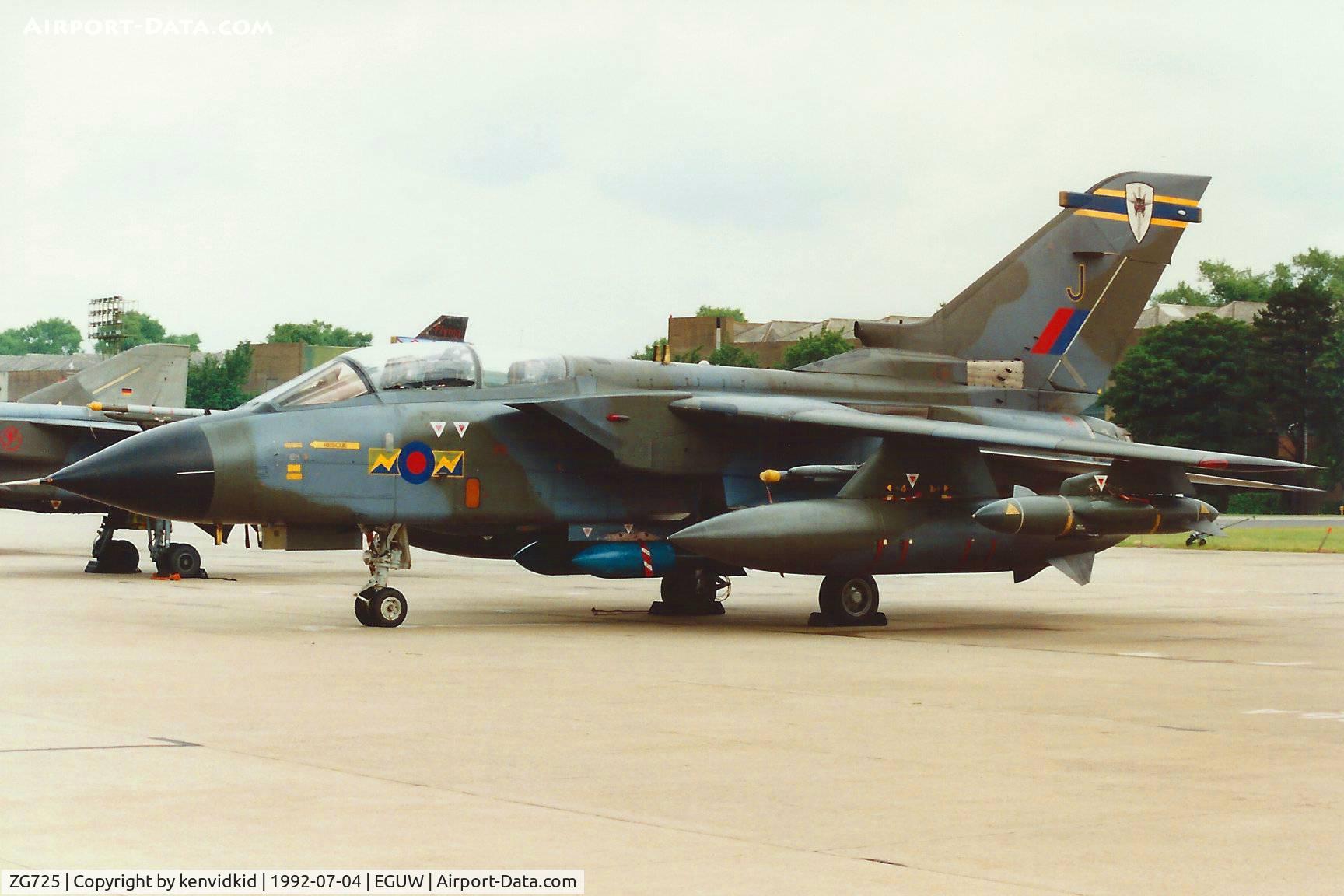 ZG725, 1990 Panavia Tornado GR.1A C/N 828/BS182/3399, At the Phantom Phinale photocall.
