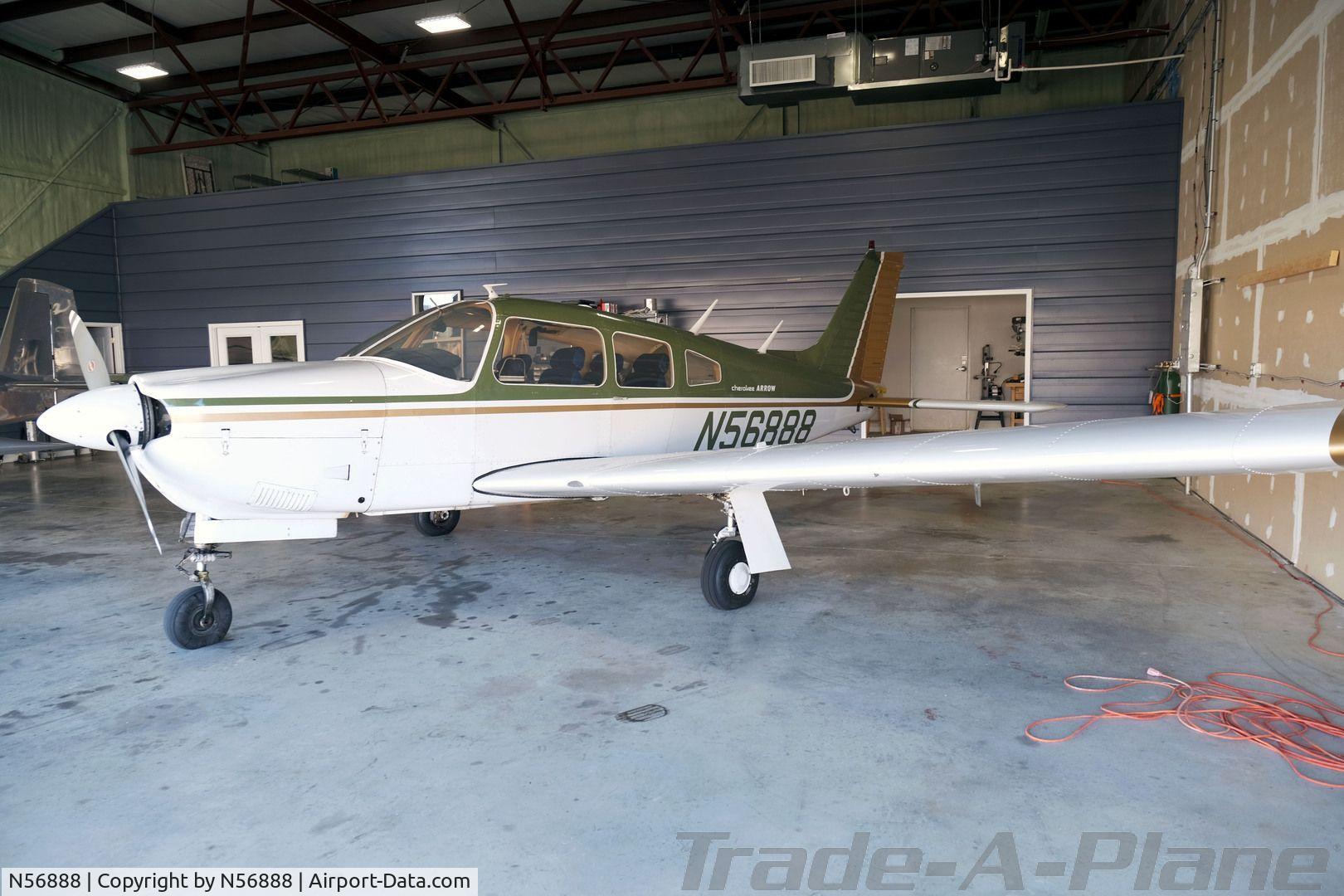 N56888, 1973 Piper PA-28R-200 C/N 28R-7435056, 1974 Piper PA-28R-200