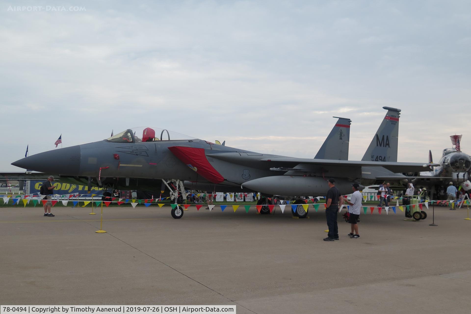 78-0494, 1978 McDonnell Douglas F-15C Eagle Eagle C/N 0477/C027, 78-0494, 1978 McDonnell Douglas F-15C Eagle, c/n: 0477/C027