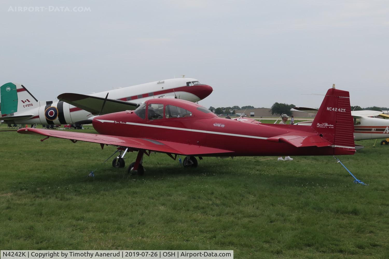 N4242K, 1948 Ryan Navion C/N NAV-4-1242, 1948 Ryan Navion, c/n: NAV-4-1242