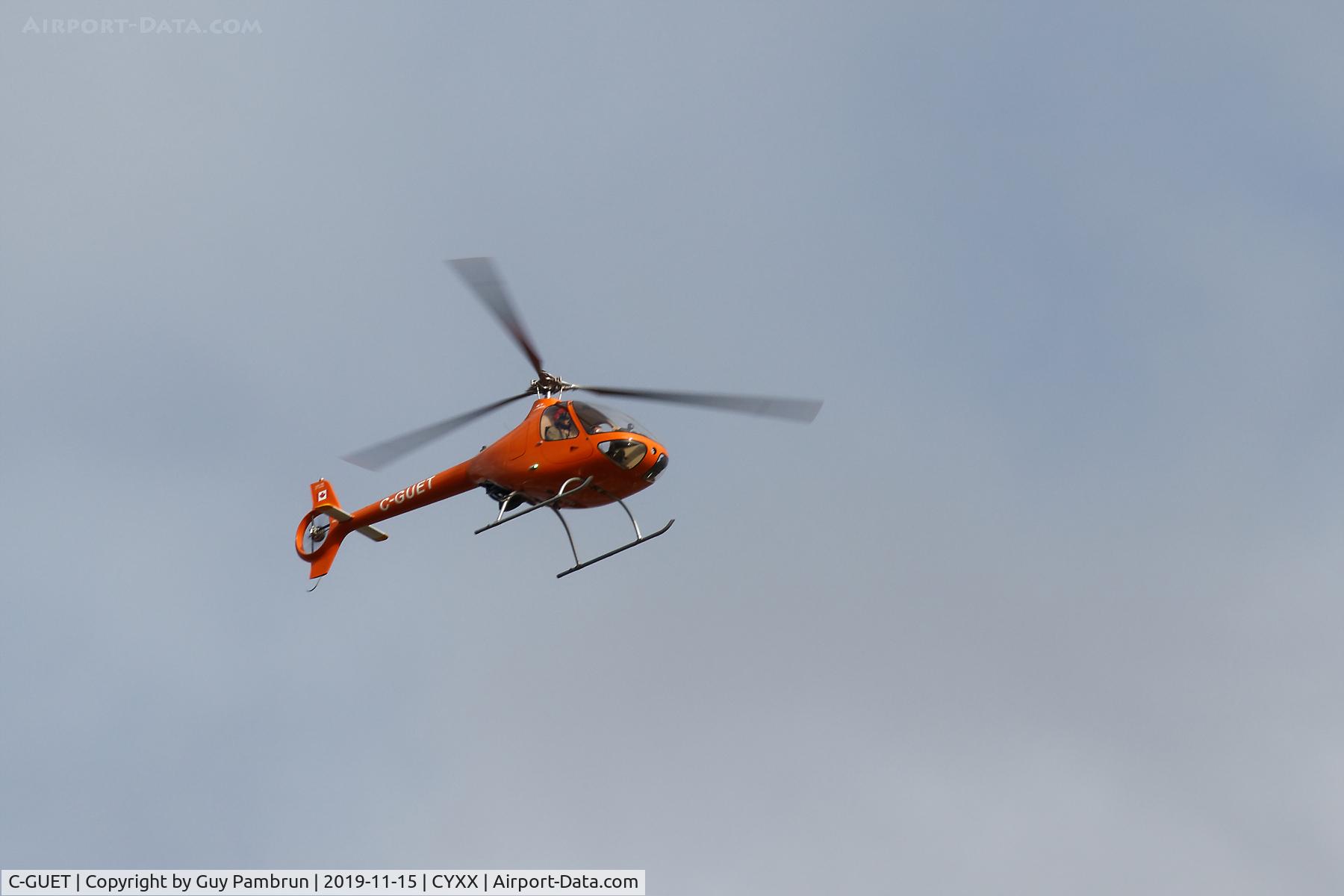 C-GUET, 2019 Guimbal Cabri G2 C/N 1245, Landing