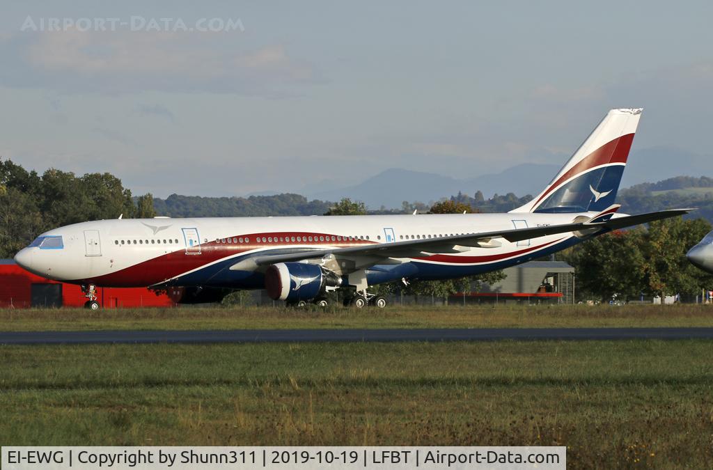 EI-EWG, 2008 Airbus A330-223 C/N 927, Stored @LDE Airport in full Arik Air c/s without titles