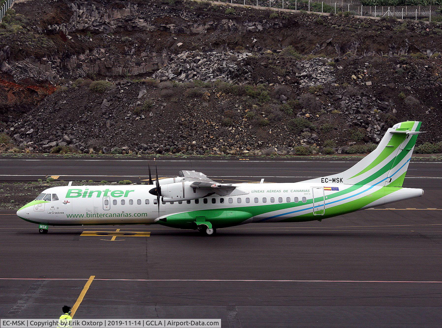 EC-MSK, 2017 ATR 72-212A C/N 1462, EC-MSK in SPC