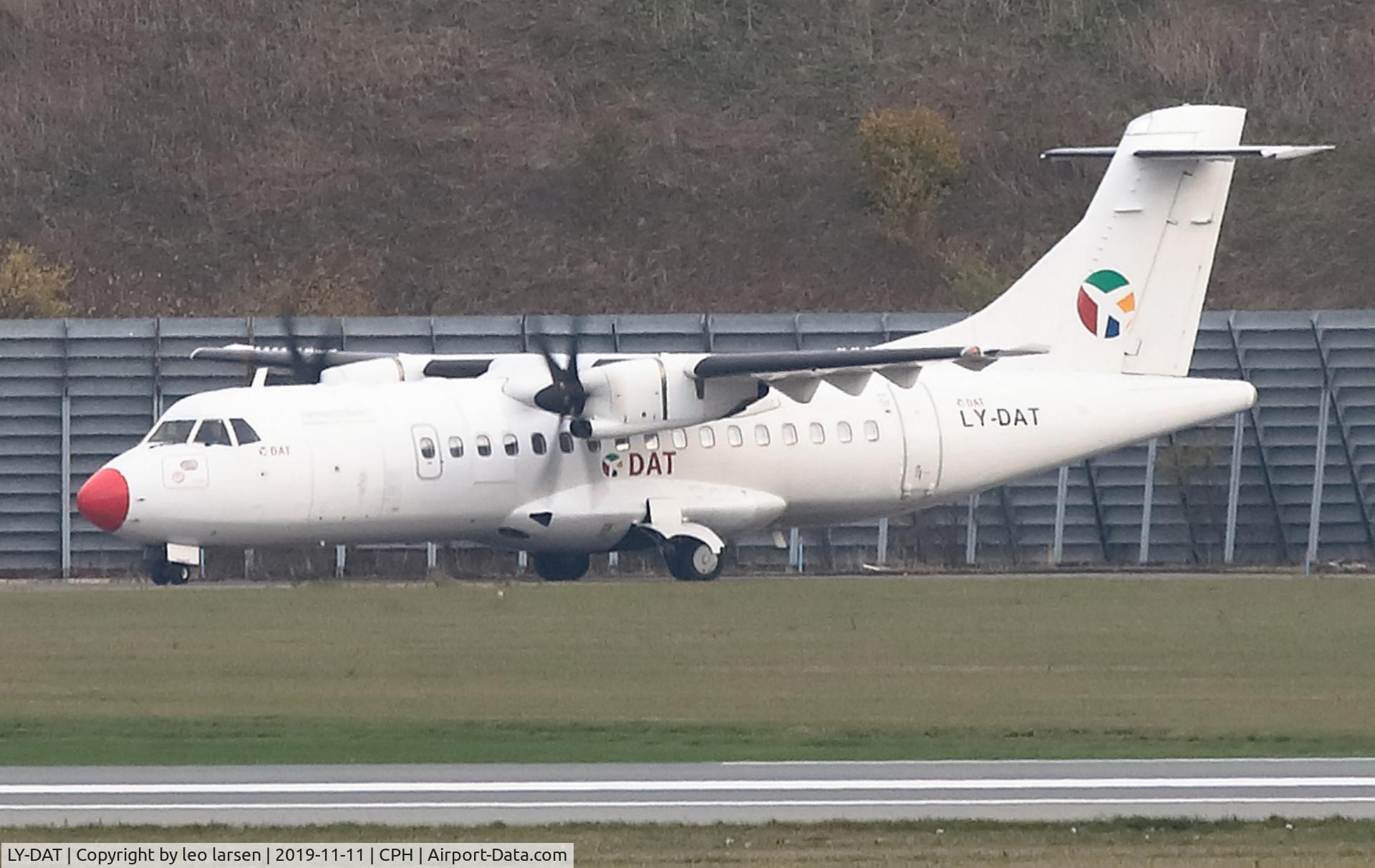 LY-DAT, 1994 ATR 42-500 C/N 445, Copenhagen 11.11.2019