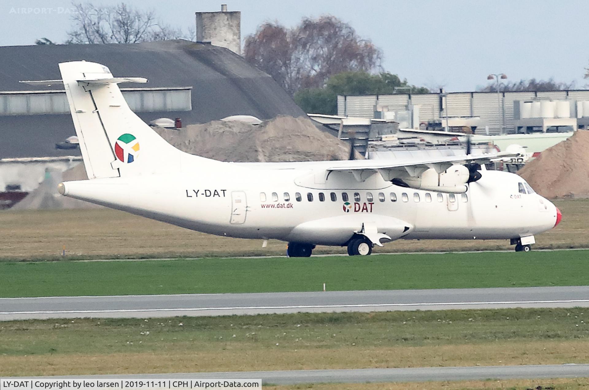 LY-DAT, 1994 ATR 42-500 C/N 445, Copenhagen 11.11.2019