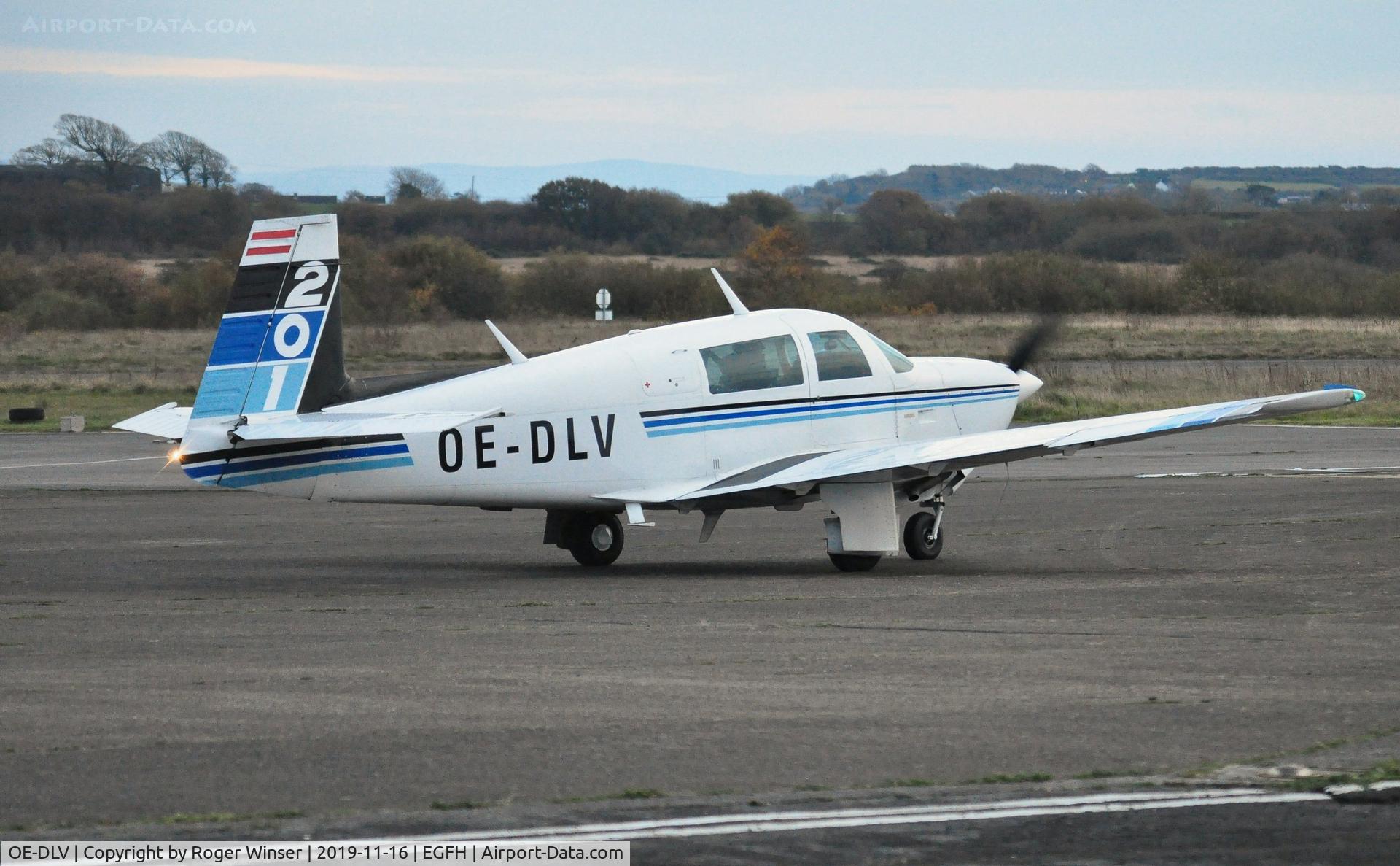 OE-DLV, 1981 Mooney M20J 201 C/N 24-1082, Resident Mooney M20J.