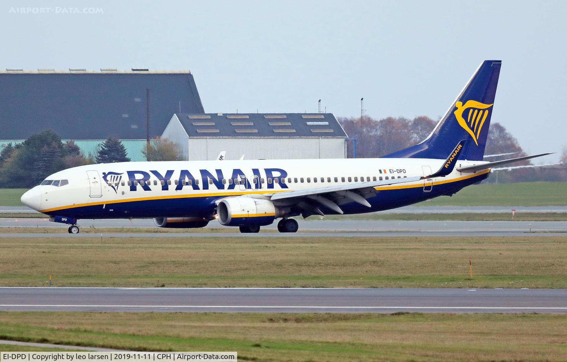 EI-DPD, 2006 Boeing 737-8AS C/N 33623, Copenhagen 11.11.2019