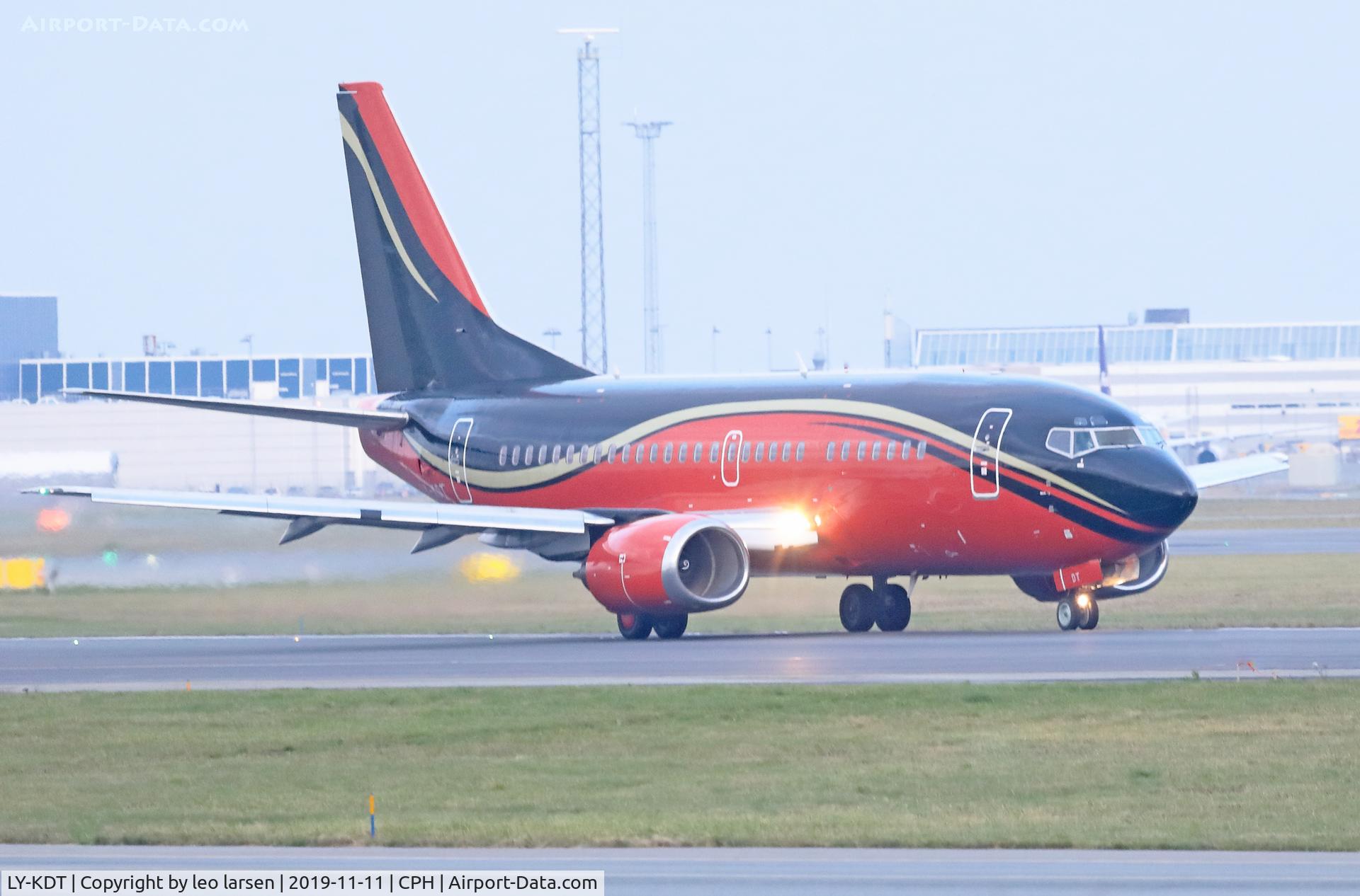 LY-KDT, 1992 Boeing 737-522 C/N 26691, Copenhagen 11.11.2019
