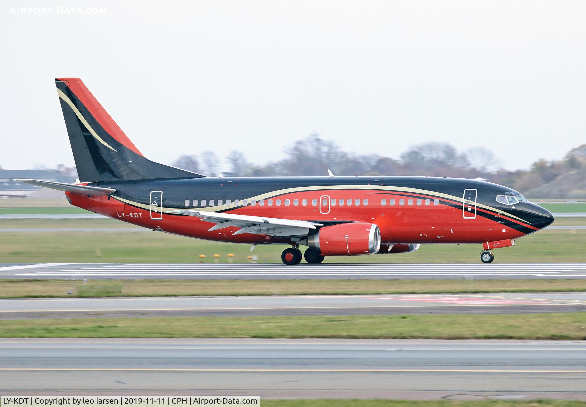 LY-KDT, 1992 Boeing 737-522 C/N 26691, Copenhagen 11.11.2019