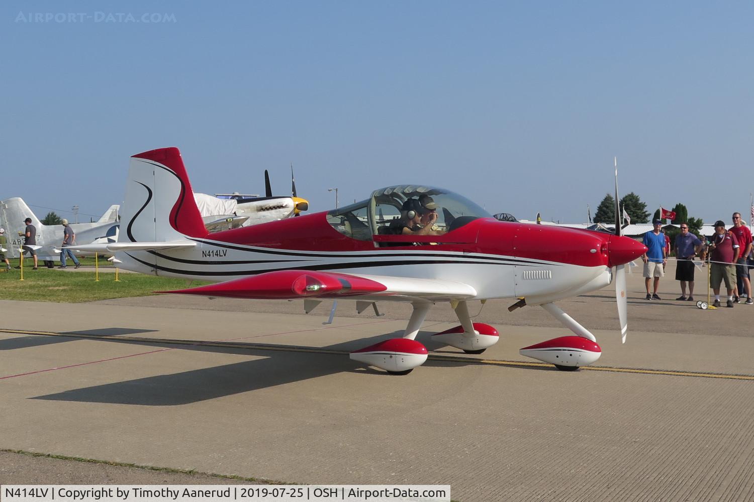 N414LV, 2016 Vans RV-14A C/N 140047, 2016 VANS AIRCRAFT INC RV-14A, c/n: 140047