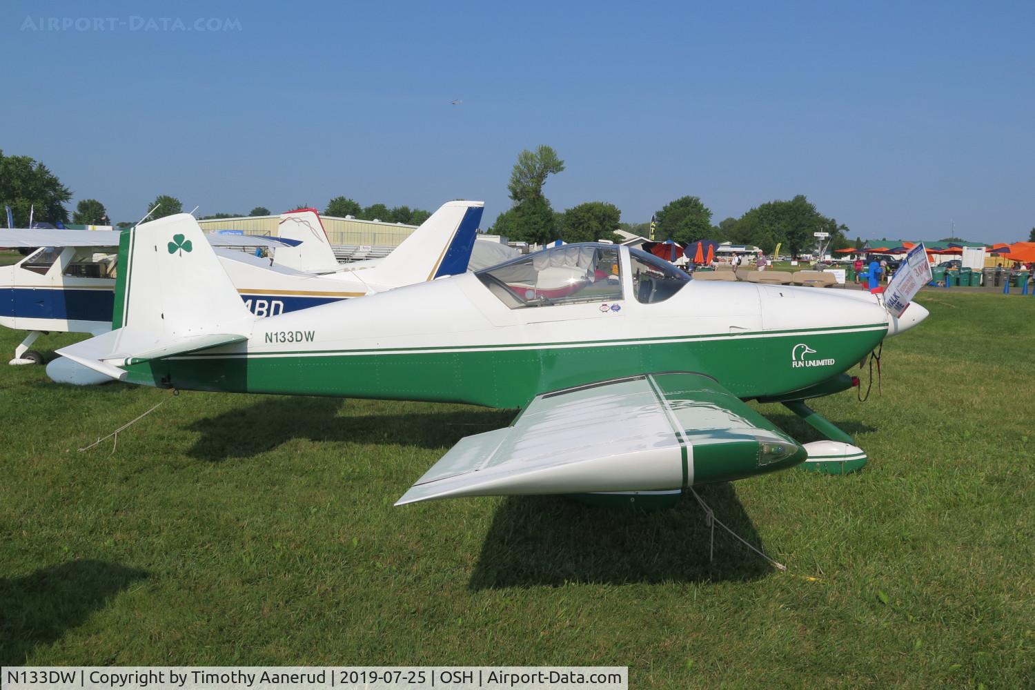 N133DW, 1997 Vans RV-6A C/N 22012, 1997 Vans RV-6A, c/n: 22012