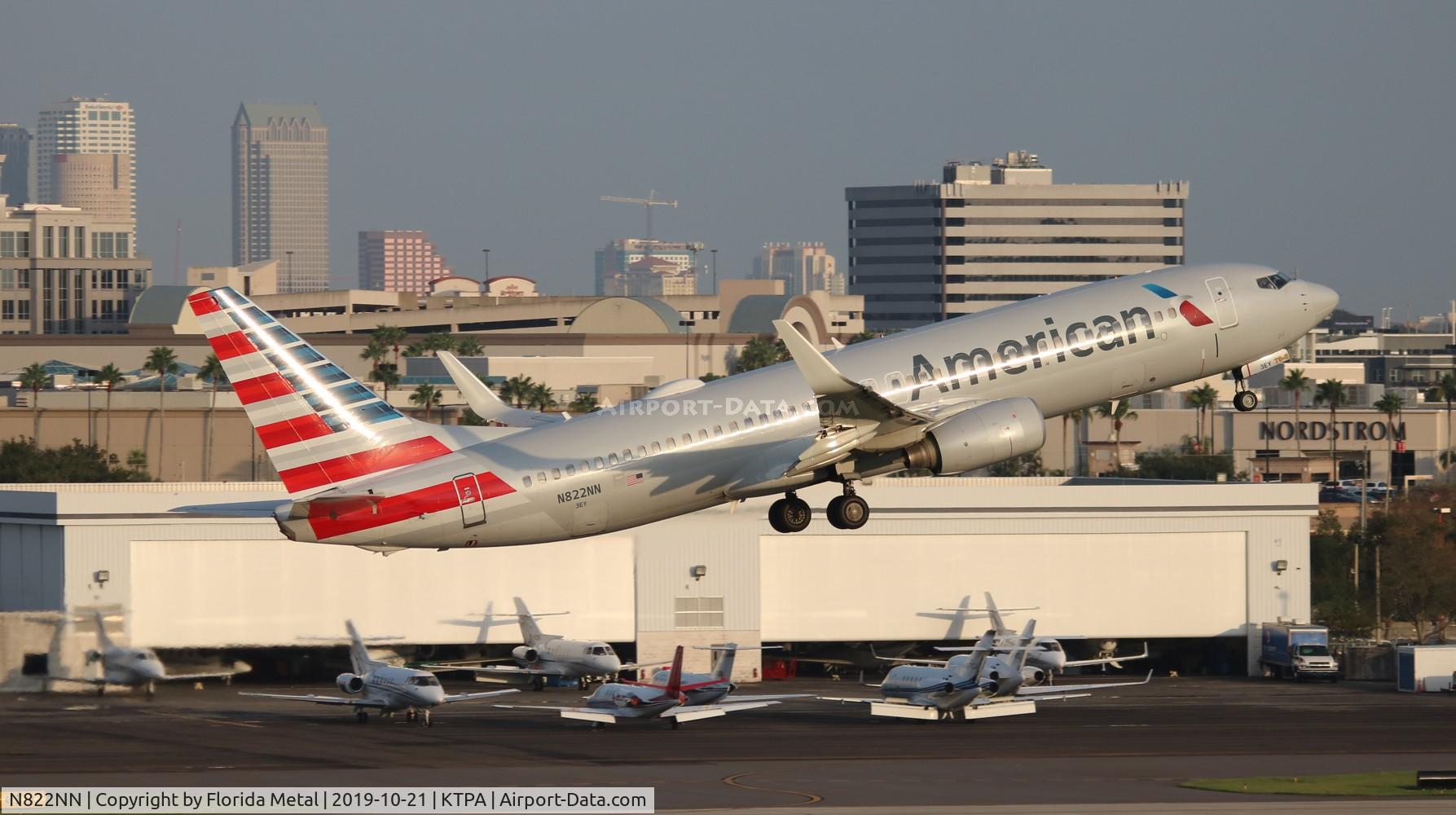 N822NN, 2009 Boeing 737-823 C/N 31085, American