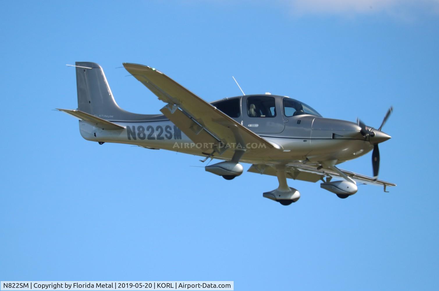 N822SM, 2018 Cirrus SR22 C/N 4606, Cirrus SR22