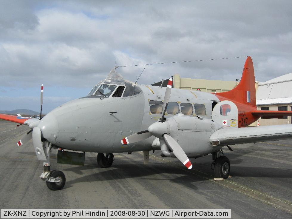 ZK-XNZ, De Havilland DH-104 Dove 1B C/N 04426, ZK-XNZ at Wigram
