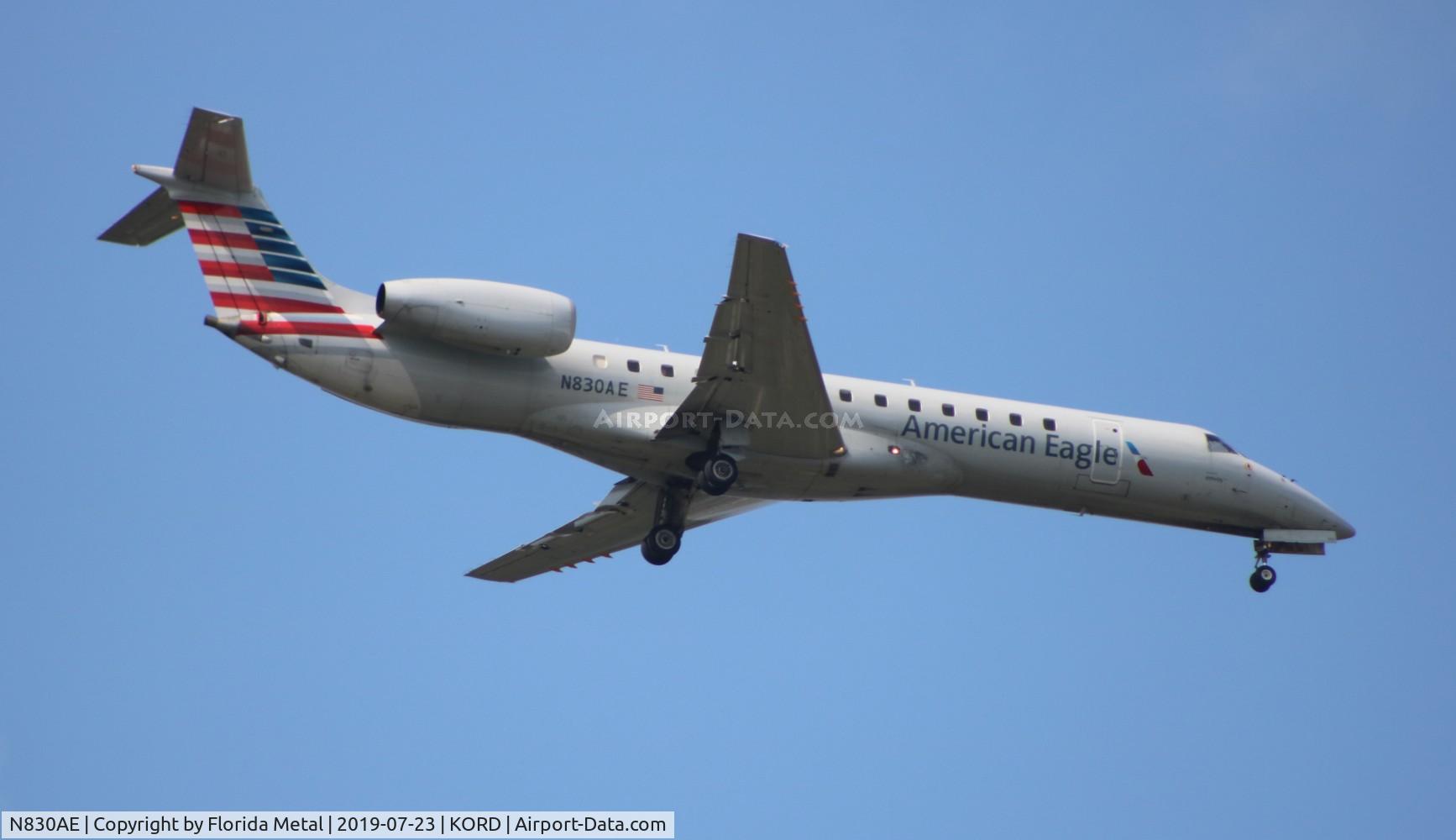 N830AE, 2002 Embraer ERJ-140LR (EMB-135KL) C/N 145615, American Eagle