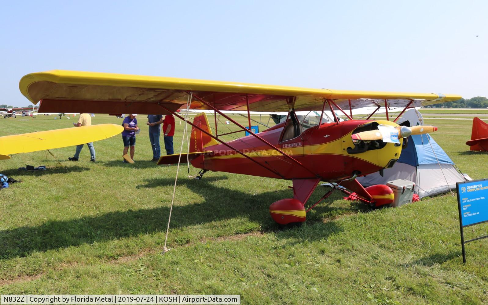 N832Z, 1965 Corben Baby Ace Model D C/N 001, Baby Ace