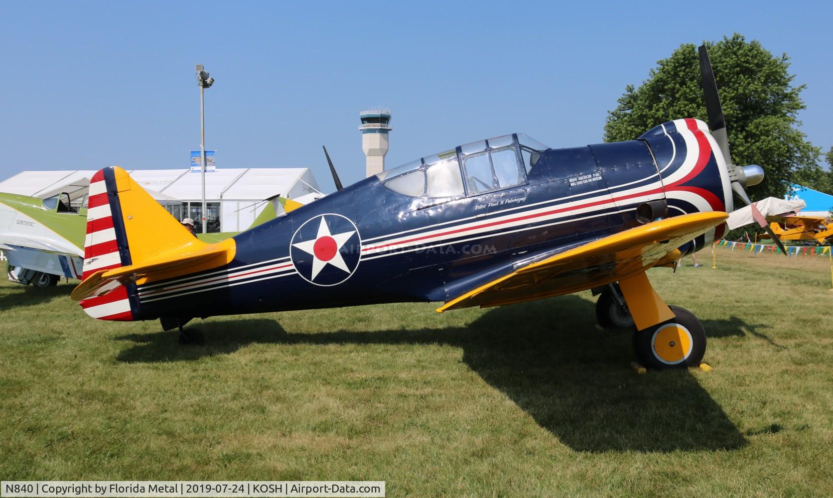 N840, 1940 North American P-64 C/N 68-3061, North American P-64