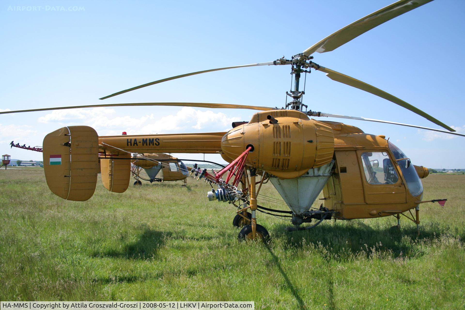 HA-MMS, 1973 Kamov Ka-26 Hoodlum C/N 7303307, LHKV - Kaposujlak Airport, Hungary