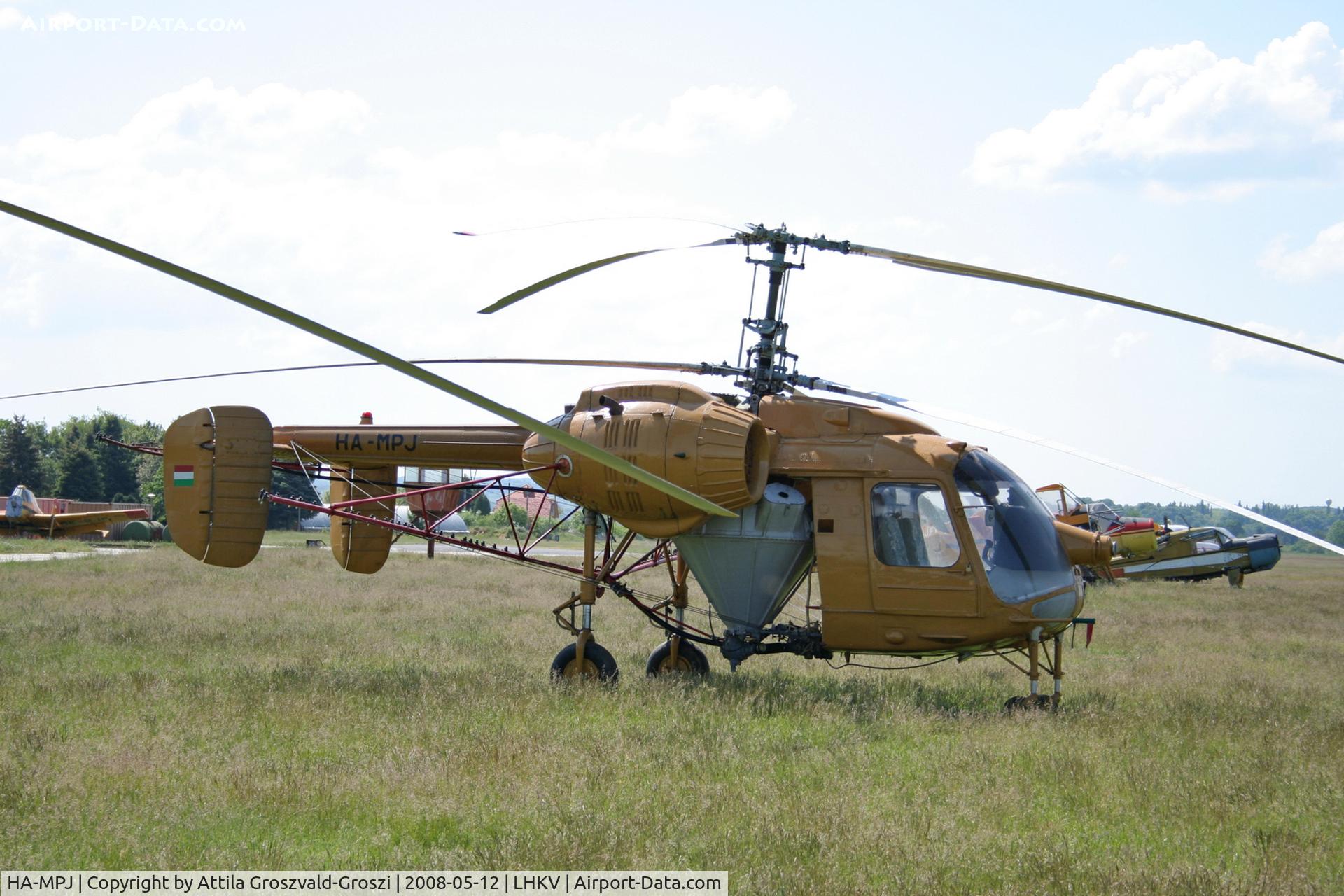 HA-MPJ, 1978 Kamov Ka-26 Hoodlum C/N 7806308, LHKV - Kaposujlak Airport, Hungary