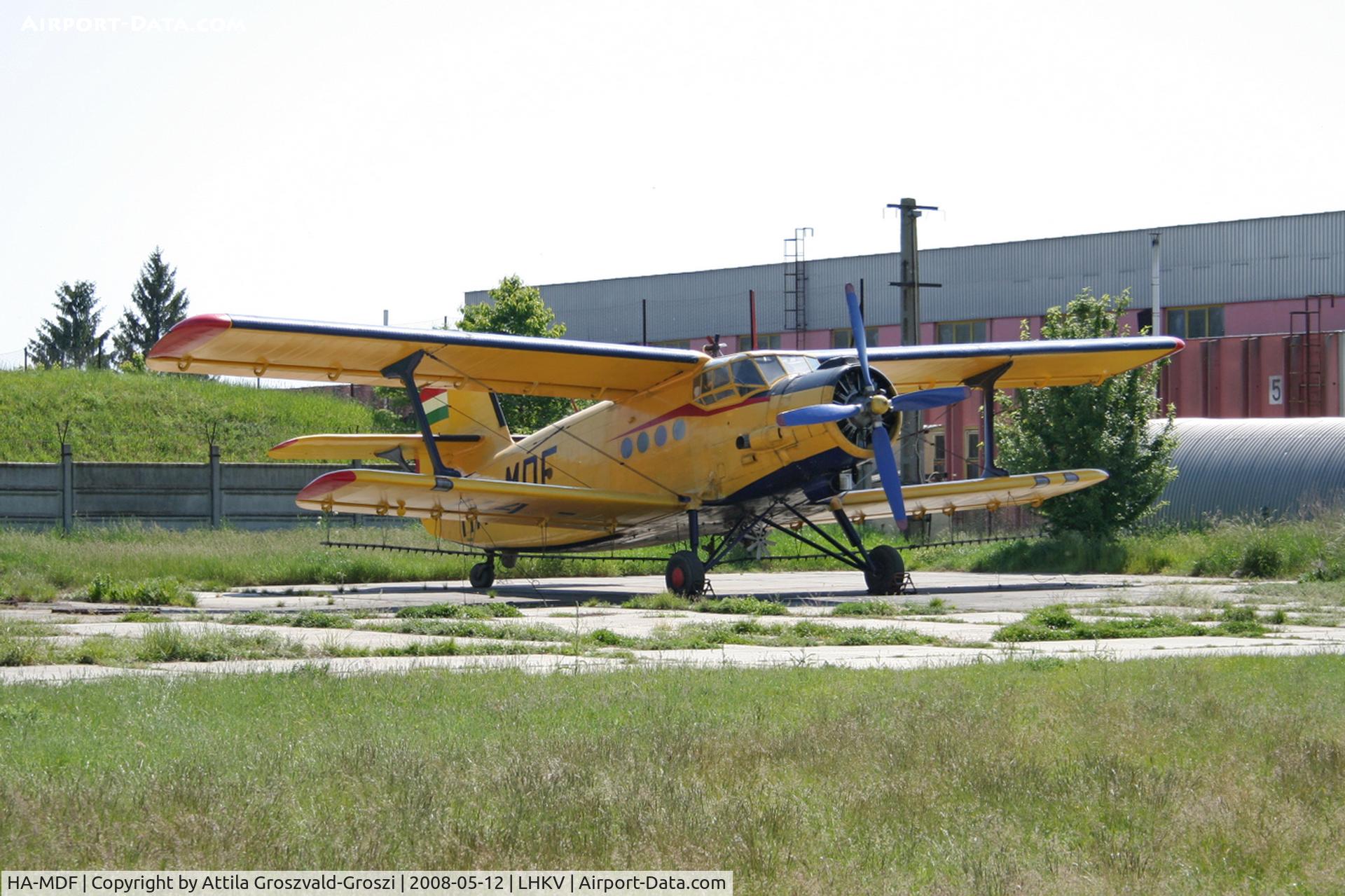 HA-MDF, 1978 PZL-Mielec AN-2R C/N 1G181-37, LHKV - Kaposujlak Airport, Hungary