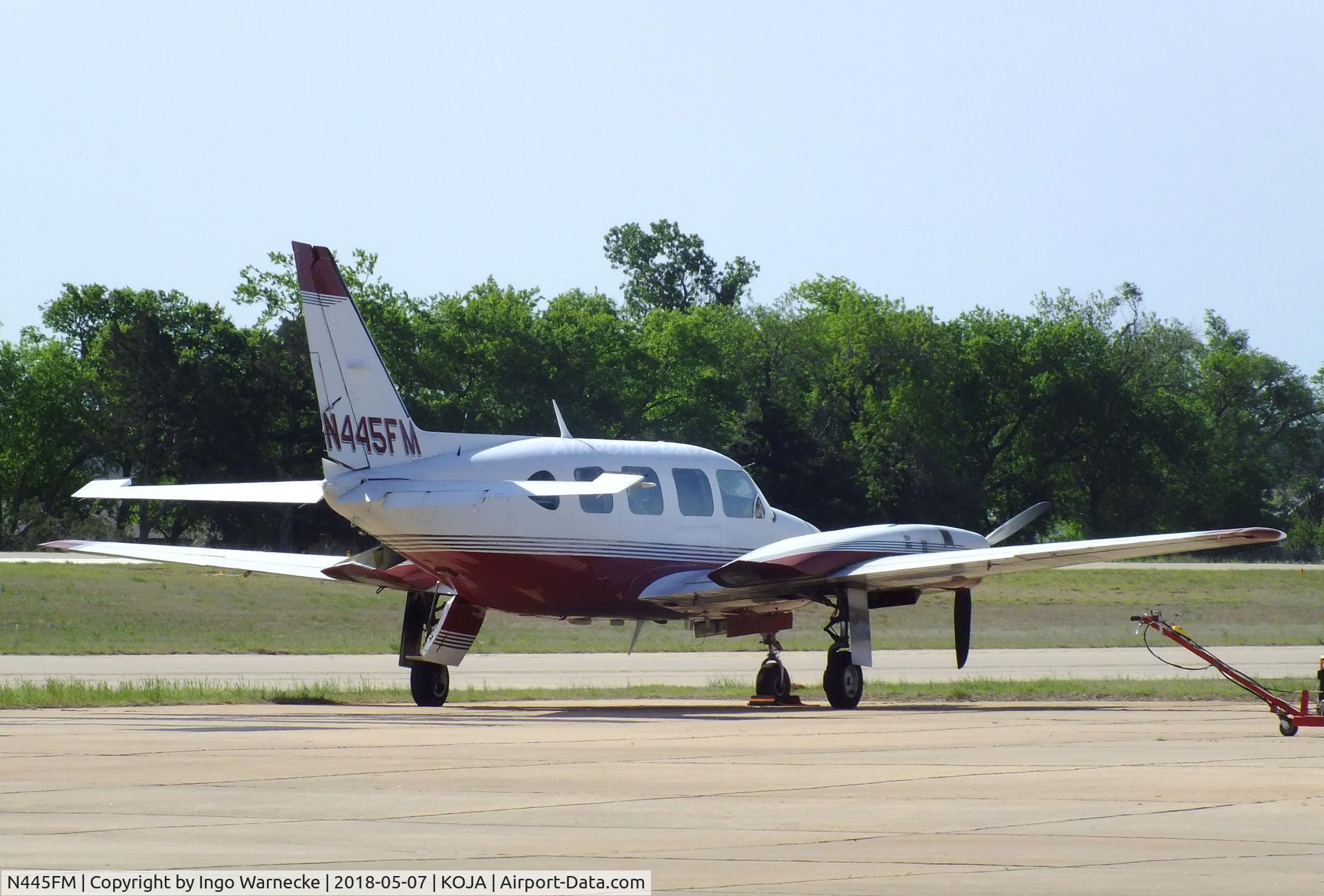 N445FM, 1976 Piper PA-31-325 Navajo C/R C/N 31-7612046, Piper PA-31-325 Navajo at Thomas P. Stafford Airport, Weatherford OK