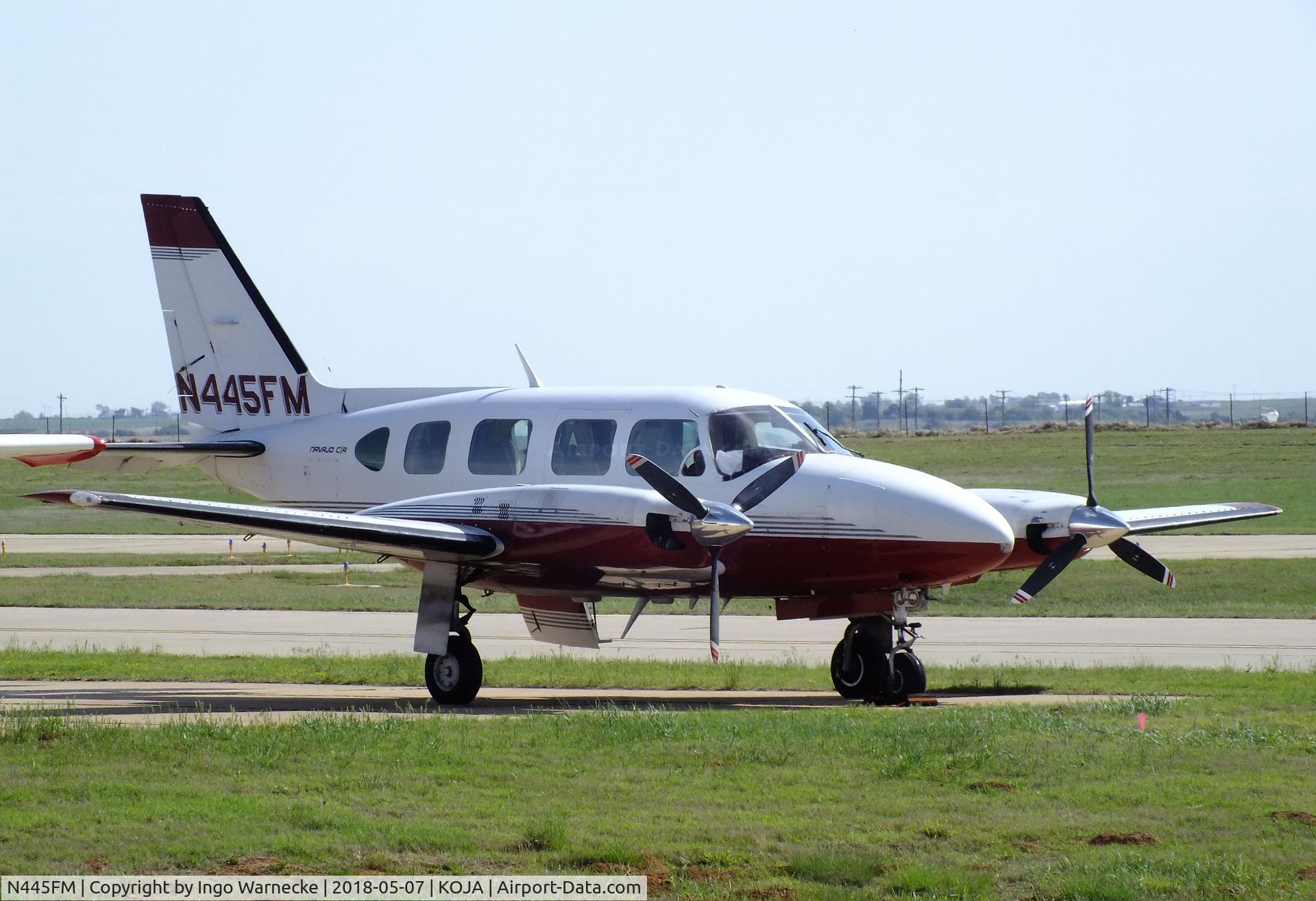 N445FM, 1976 Piper PA-31-325 Navajo C/R C/N 31-7612046, Piper PA-31-325 Navajo at Thomas P. Stafford Airport, Weatherford OK