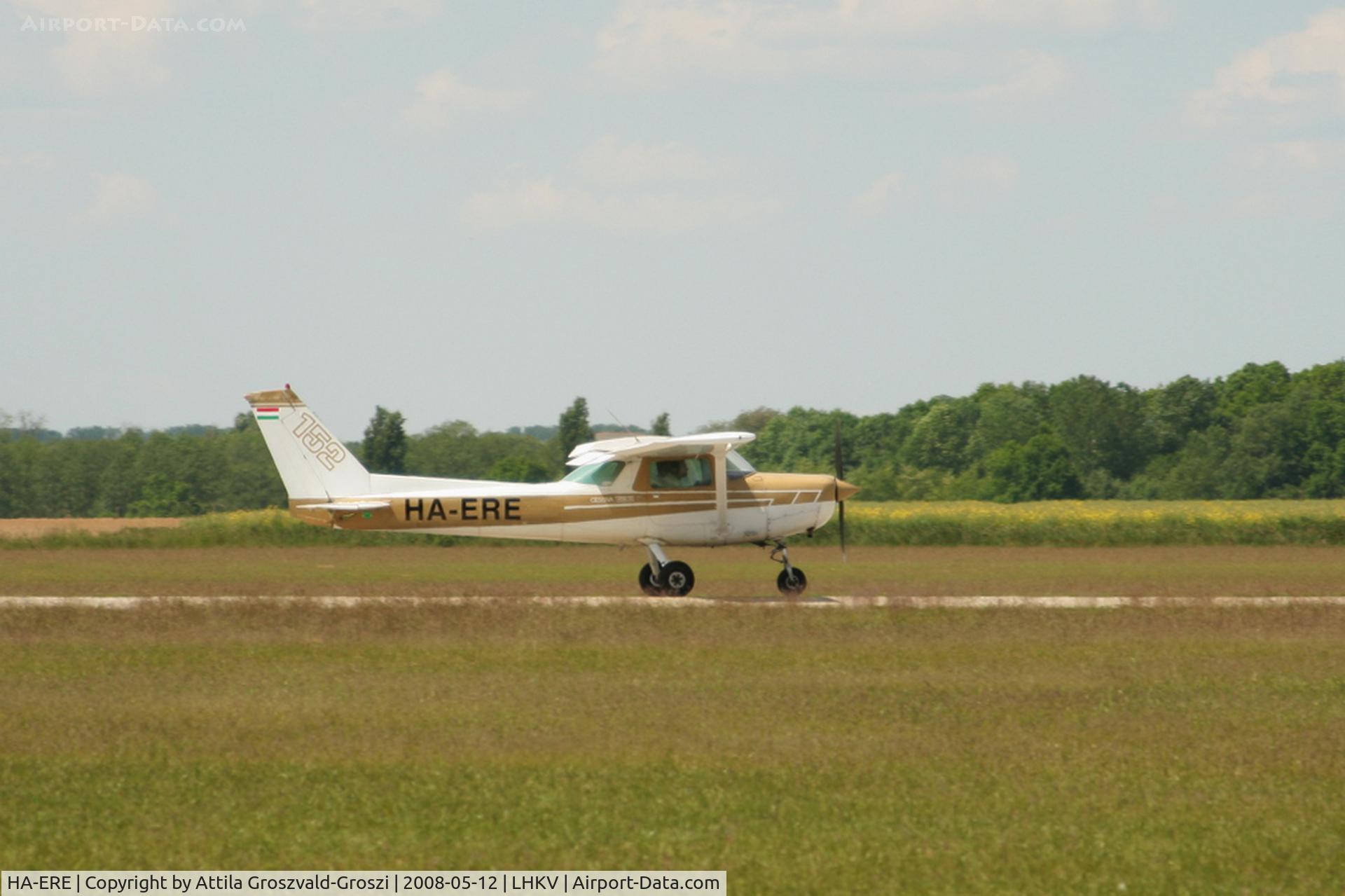 HA-ERE, 1977 Cessna 152 C/N 15280769, LHKV - Kaposujlak Airport, Hungary