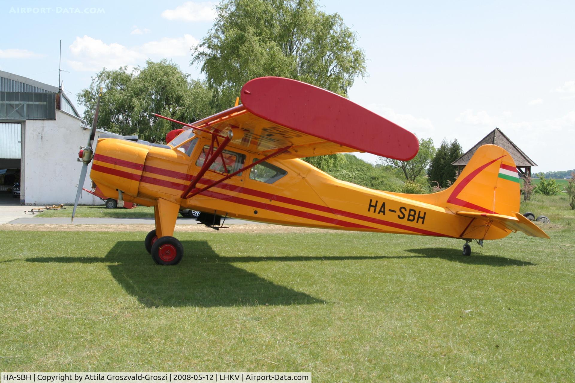 HA-SBH, 1967 PZL-Okecie PZL-101A Gawron C/N 107234, LHKV - Kaposujlak Airport, Hungary