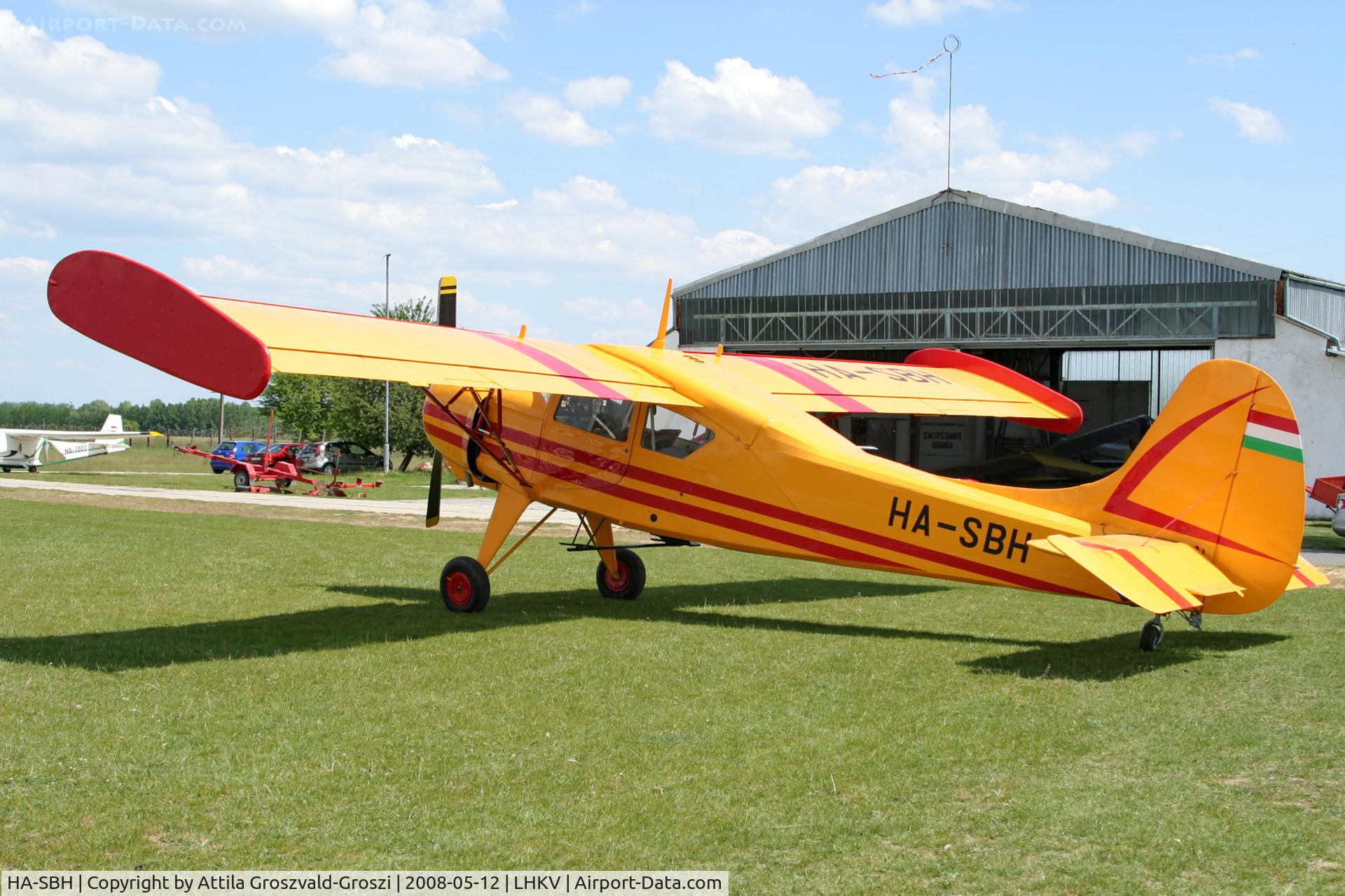 HA-SBH, 1967 PZL-Okecie PZL-101A Gawron C/N 107234, LHKV - Kaposujlak Airport, Hungary