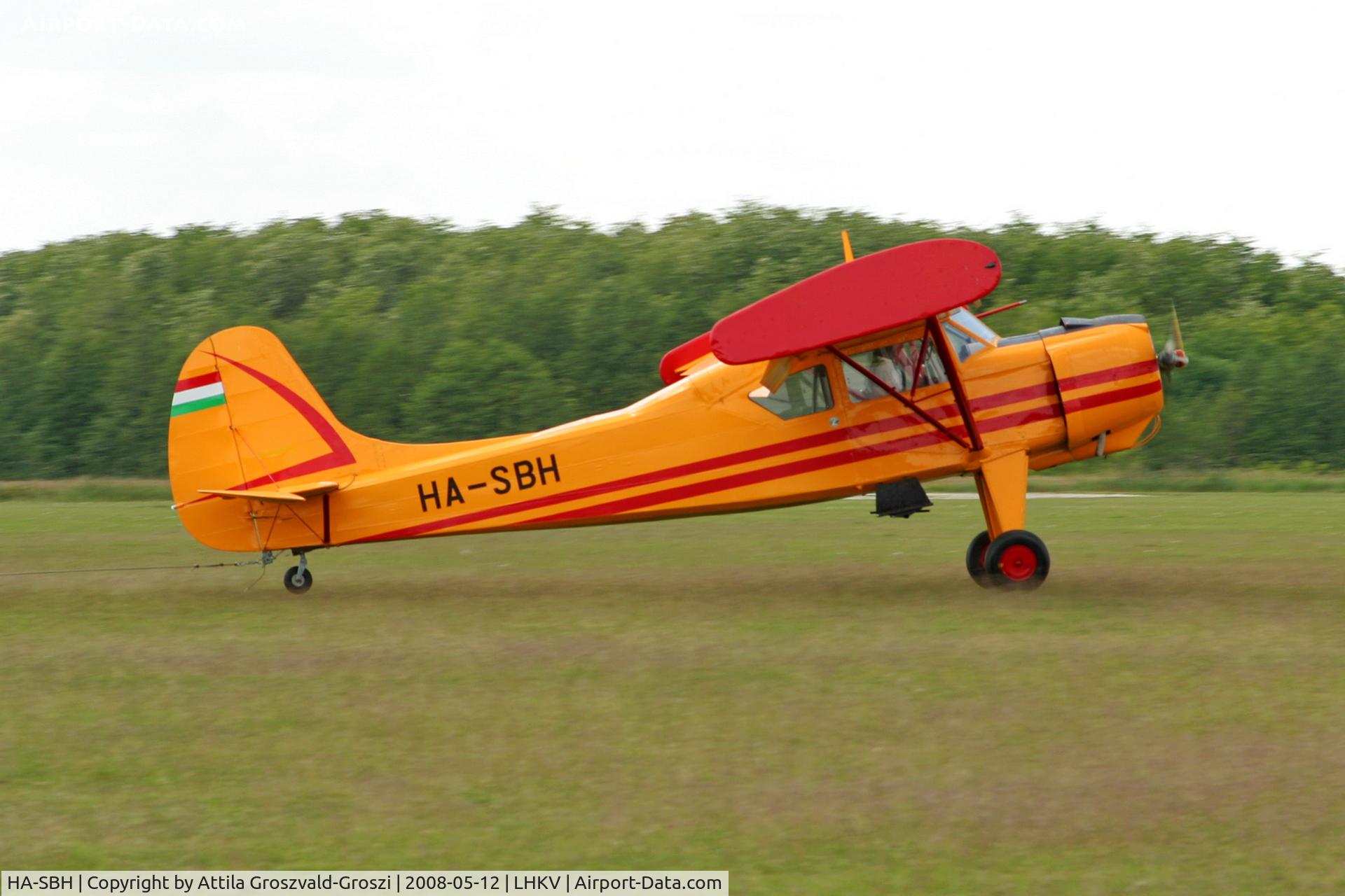 HA-SBH, 1967 PZL-Okecie PZL-101A Gawron C/N 107234, LHKV - Kaposujlak Airport, Hungary