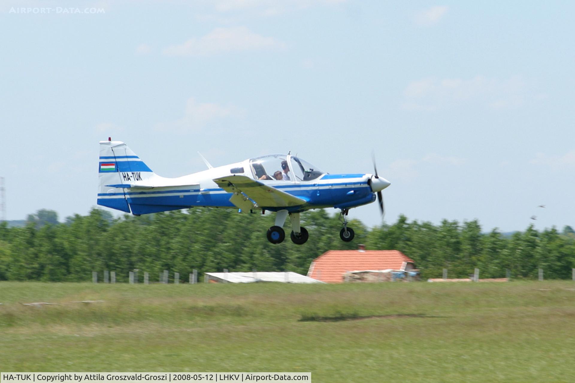 HA-TUK, 1972 Scottish Aviation Sk.61D Bulldog C/N BH100/145, LHKV - Kaposujlak Airport, Hungary
