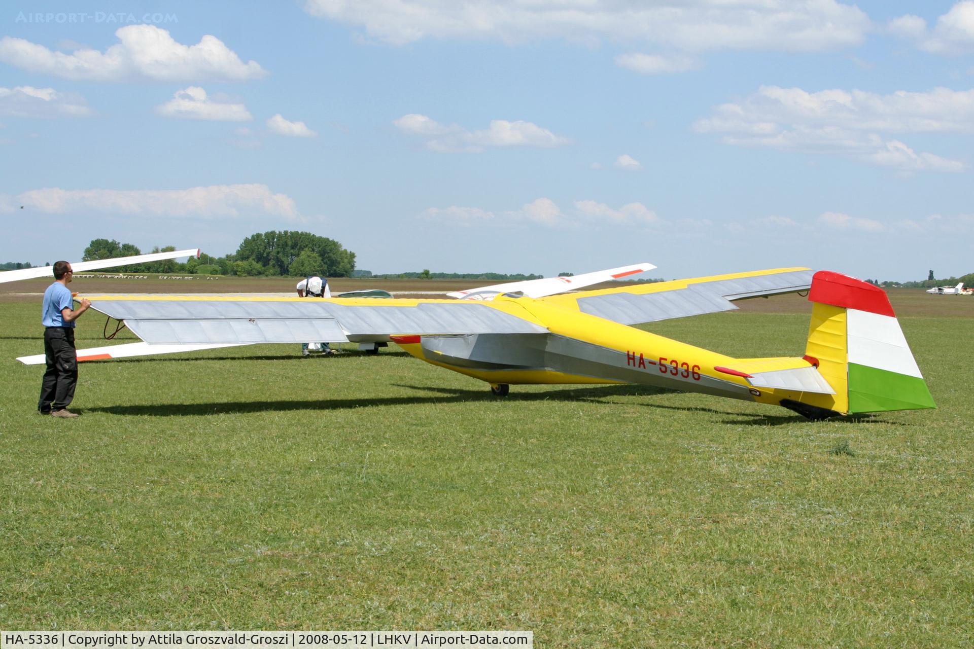 HA-5336, 1963 Rubik R-26S Góbé C/N E-1205, LHKV - Kaposujlak Airport, Hungary