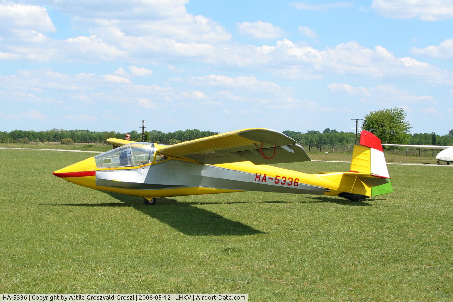 HA-5336, 1963 Rubik R-26S Góbé C/N E-1205, LHKV - Kaposujlak Airport, Hungary