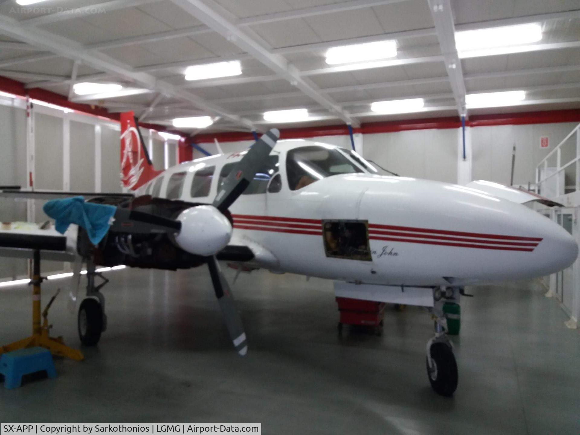 SX-APP, Piper PA-31 Navajo C/N N/A, Fenix Aviation Services S.A. Piper Navajo