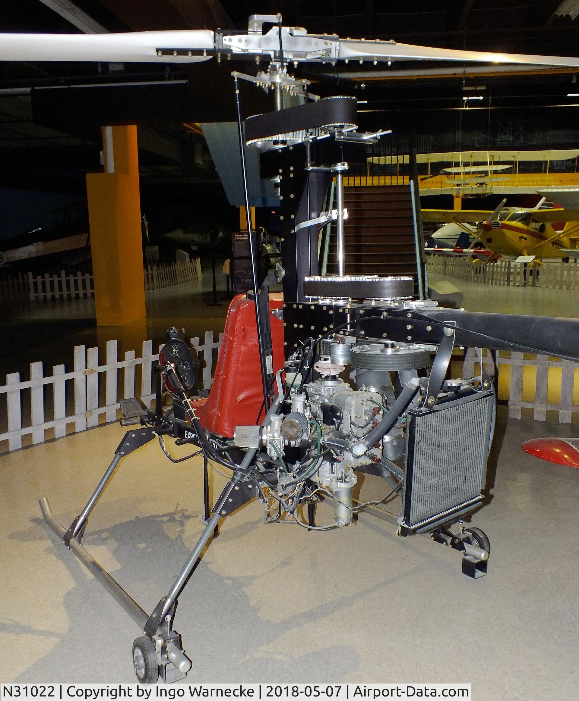 N31022, Banks Donald J LONESTAR SPRT HELICO C/N 011, Banks Lonestar Spirit Helico at the Science Museum Oklahoma, Oklahoma City OK