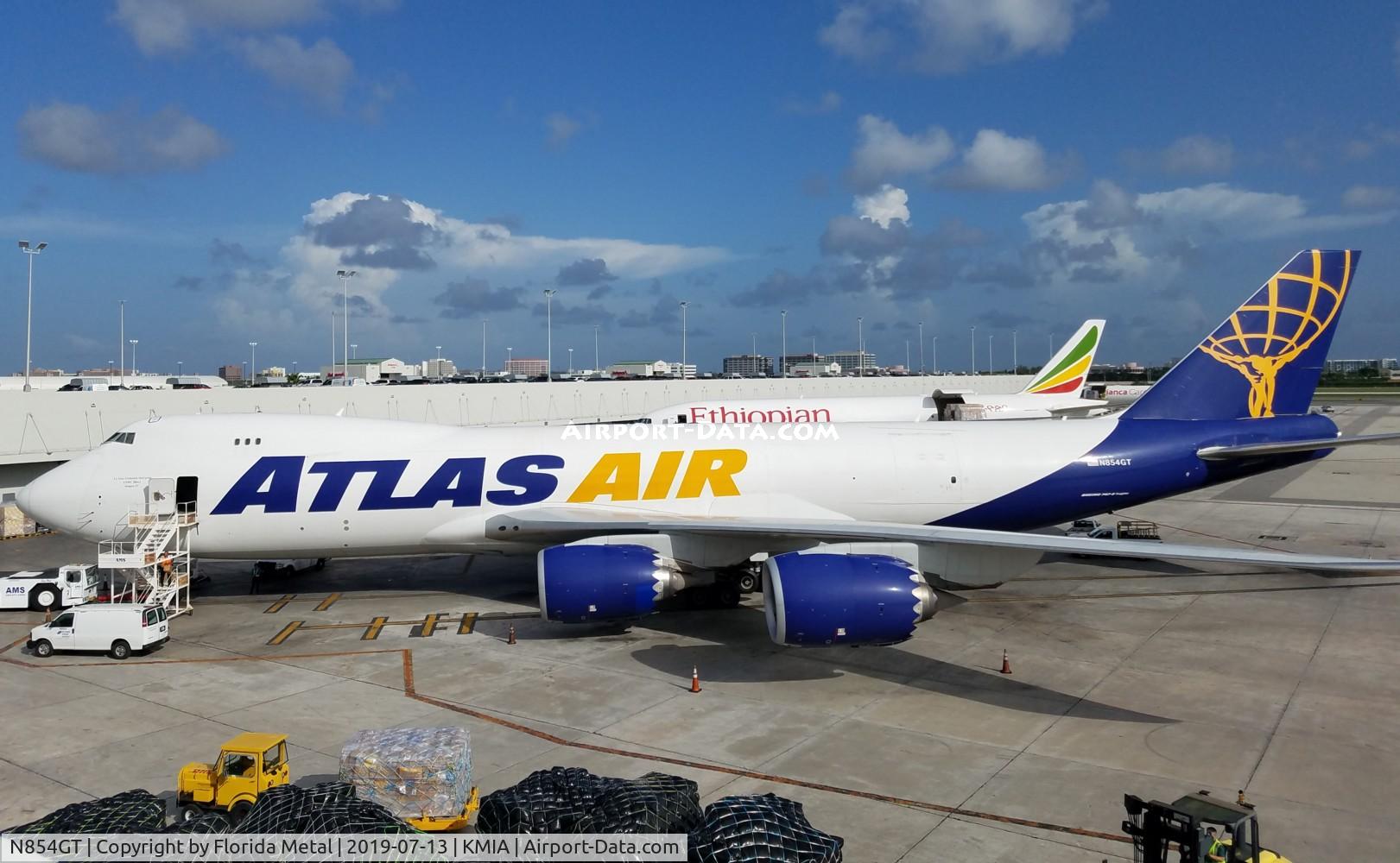 N854GT, 2013 Boeing 747-87UF C/N 37566, Atlas Air