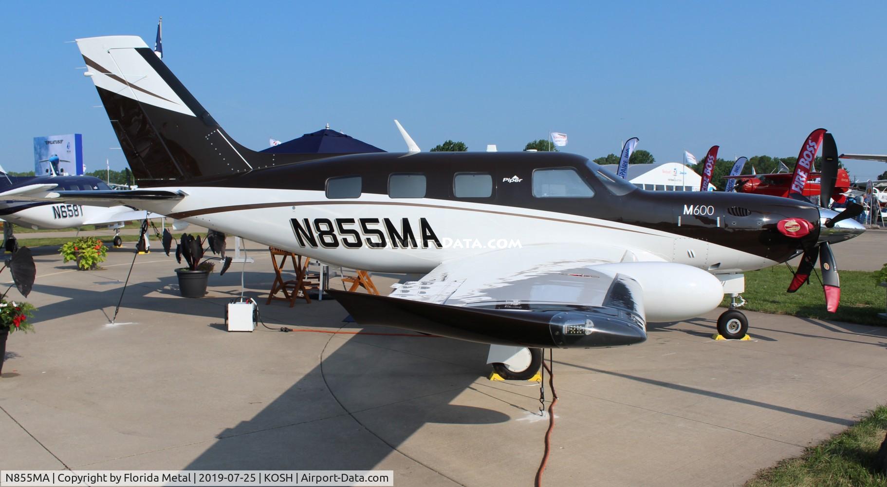 N855MA, 2018 Piper PA-46-600TP C/N 4698077, Piper M600