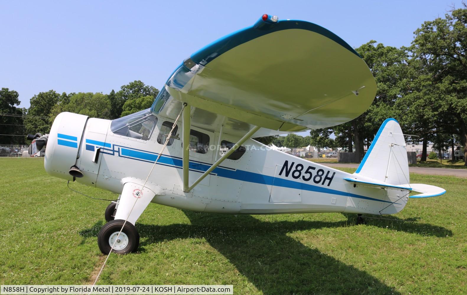N858H, 1943 Howard Aircraft DGA-15P C/N 858, Howard DGA-15P