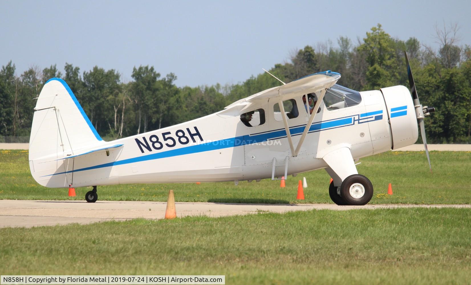 N858H, 1943 Howard Aircraft DGA-15P C/N 858, Howard DGA-15P