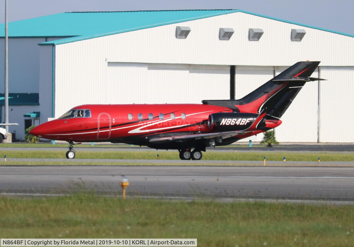 N864BF, 2002 Raytheon Hawker 800XP C/N 258584, Hawker 800XP