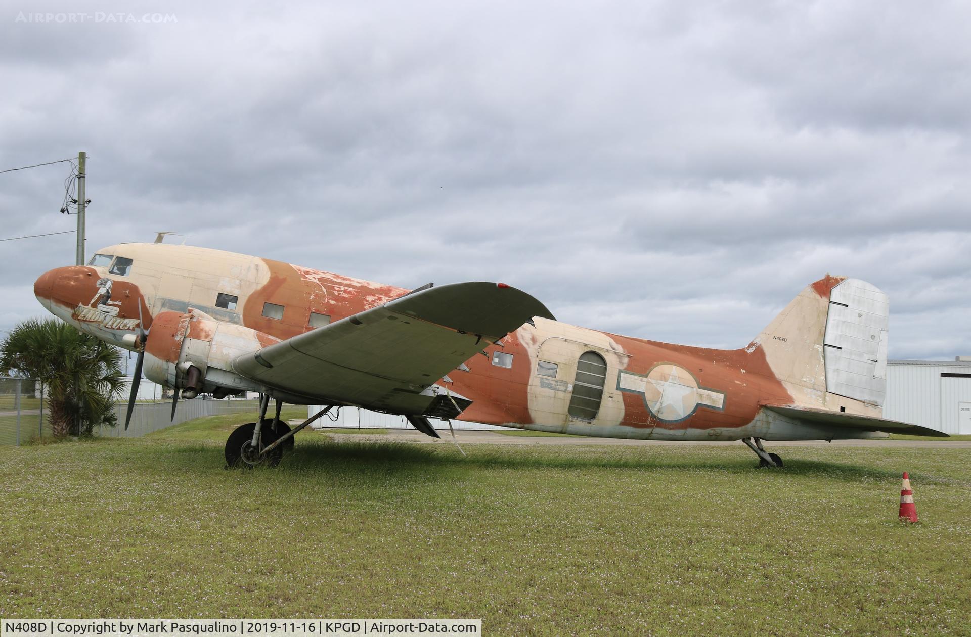 N408D, 1940 Douglas DC-3-G202A C/N 2247, Douglas DC-3-G202A